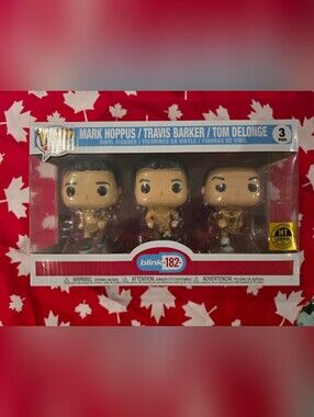 Funko blink-182 3-Pack Vinyl Figures - Gold